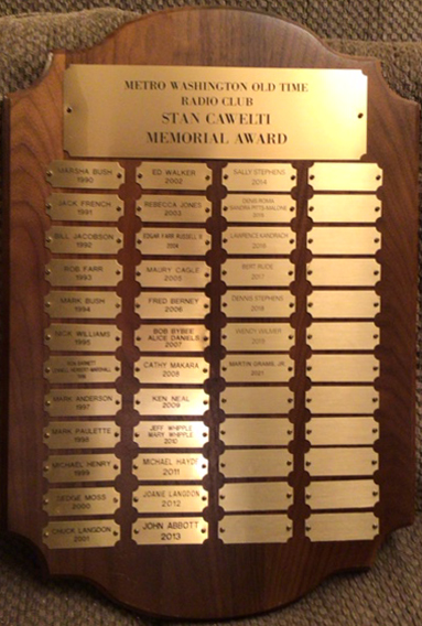 Cawelti Award